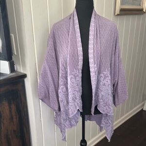 Lavender Kimono Cardigan